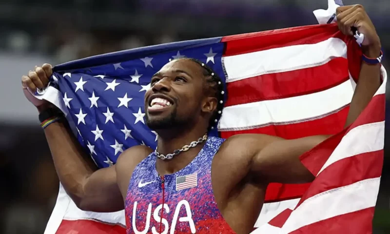 American sprinter Noah Lyles become fastest men on the earth