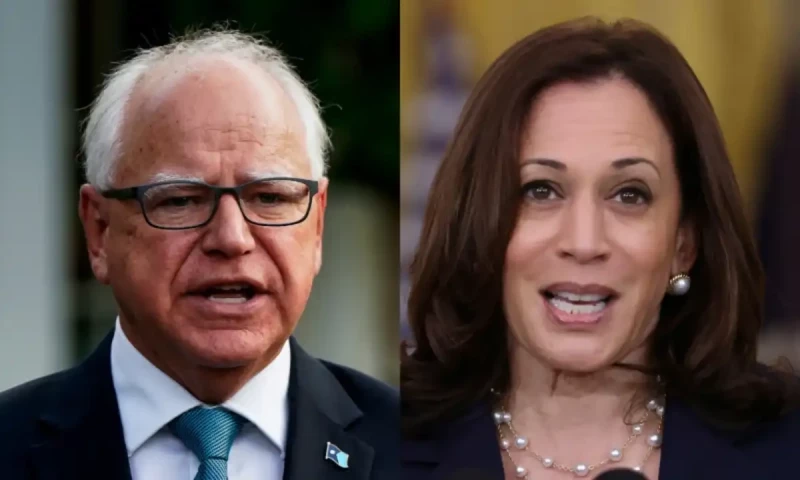Harris picks Minnesota governor Walz as running mate