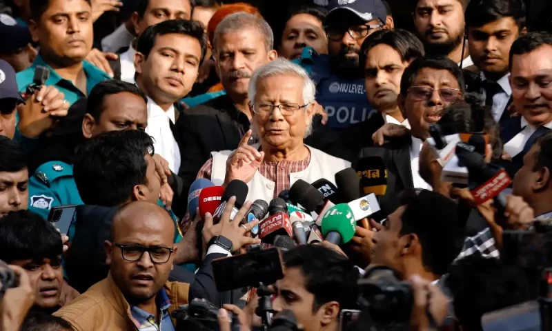 Bangaldesh Nobel winner Yunus ready to lead after Hasina flees