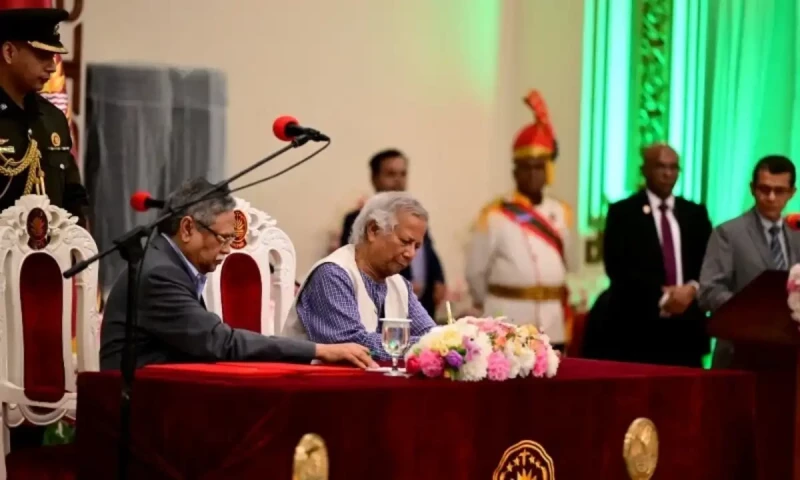Bangladesh Nobel laureate Muhammad Yunus takes charge of caretaker govt