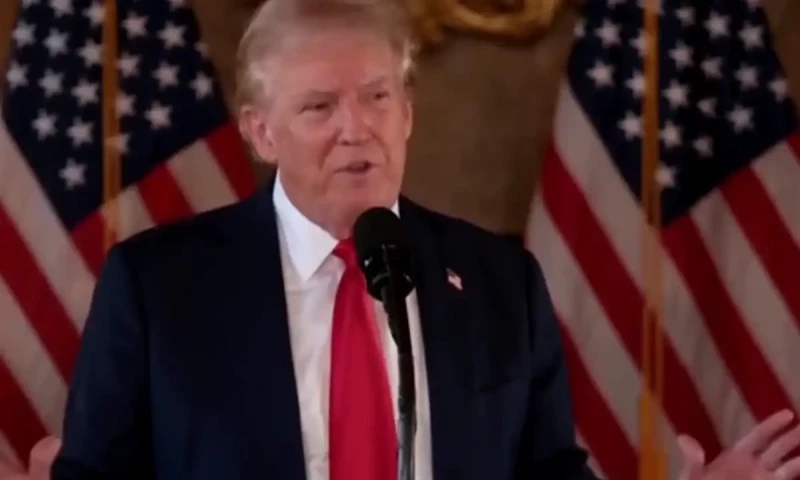 Trump holds news conference as Harris visits Michigan auto workers