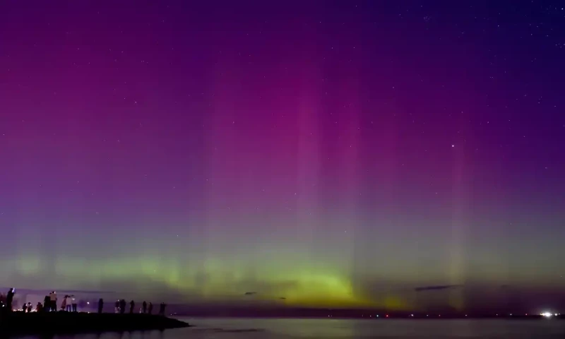 Solar storm batters Earth, bringing Northern Lights further south