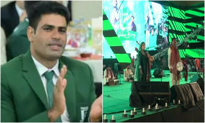 Arshad Nadeem showered with accolades at Independence Day event at Governor House