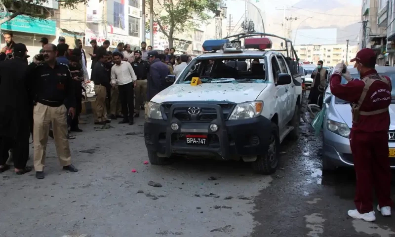 Five bullet-riddled bodies found tied to electric pole in Balochistan
