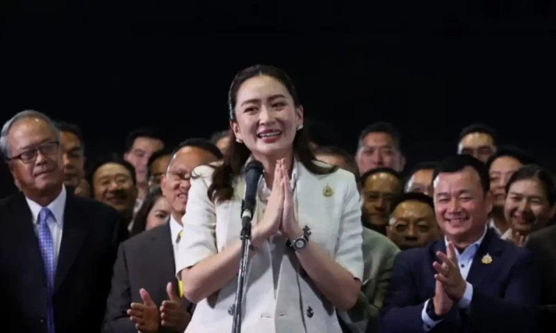 Paetongtarn Shinawatra elected youngest Thai PM