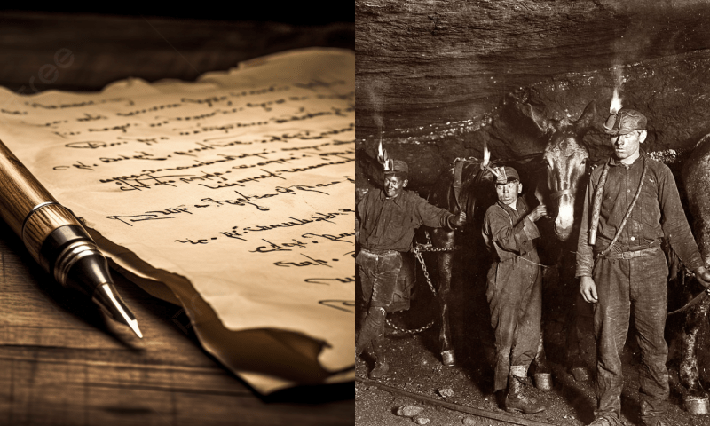 Dying miner&rsquo;s final letter to his wife goes viral