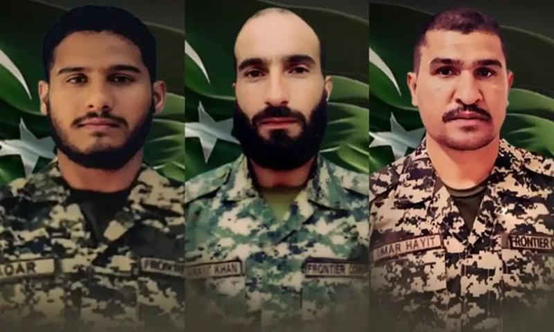 Three soldiers martyred, five terrorists killed as army foils infiltration attempt via Bajaur