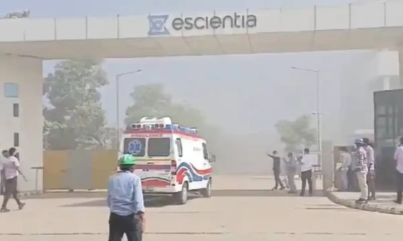 Blast at Indian pharma factory kills 7 and injures 30, official says