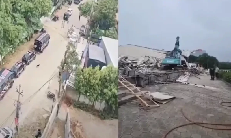 Indian actor Nagarjuna&rsquo;s convention center demolished by authorities