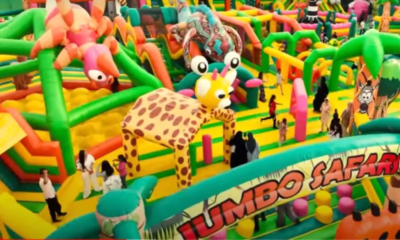 Karachi Safari Park gets &lsquo;jumbo jump&rsquo; attraction