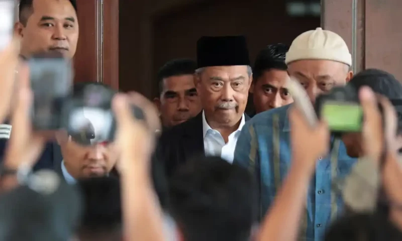 Malaysia charges ex-PM Muhyiddin with sedition over alleged remarks on royalty, lawyer says