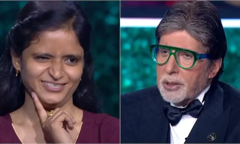 Contestant makes weird request to Amitabh Bachchan in live show