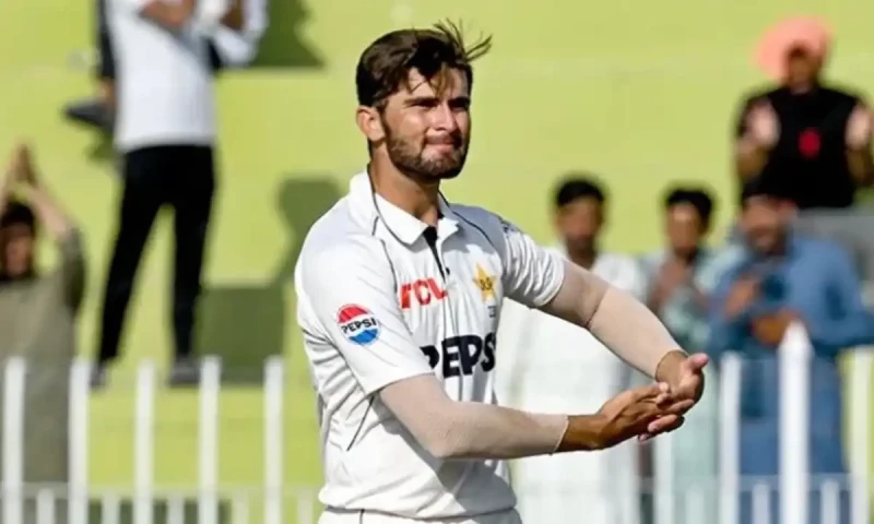Shaheen left out of team for 2nd Bangladesh test