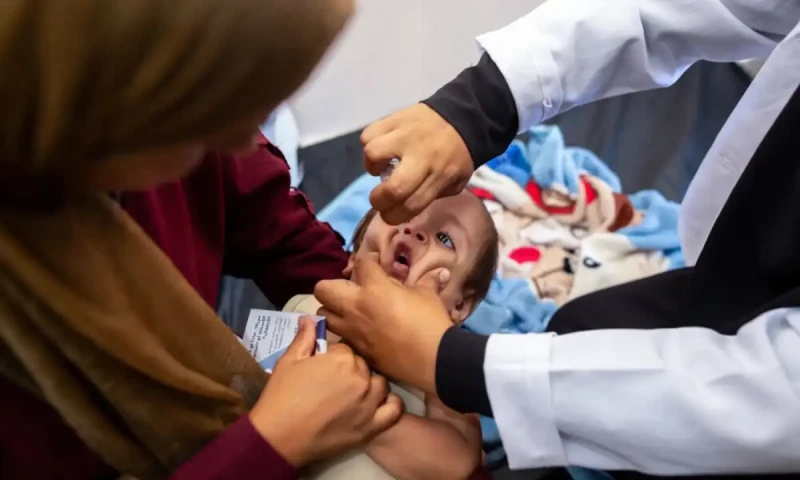 Health official says polio vaccine campaign begins in war-torn Gaza