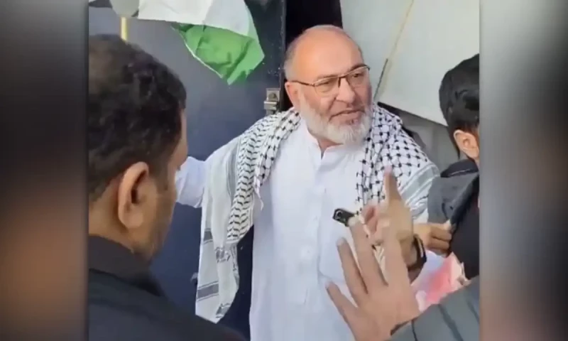 JI leader Mushtaq Ahmed, his wife arrested in Islamabad during pro-Palestine protest