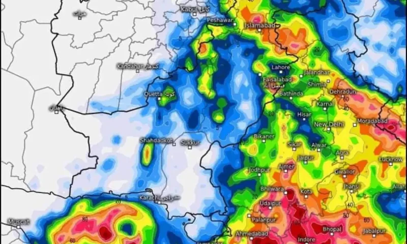 Monsoon rains expected from September 2 to 5, says NDMA