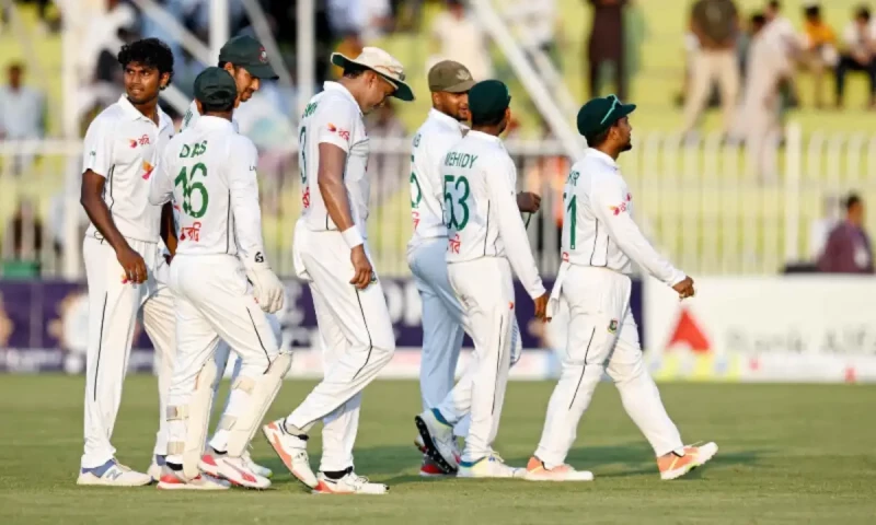 Ton-up Das helps Bangladesh thwart Pakistan in second Test