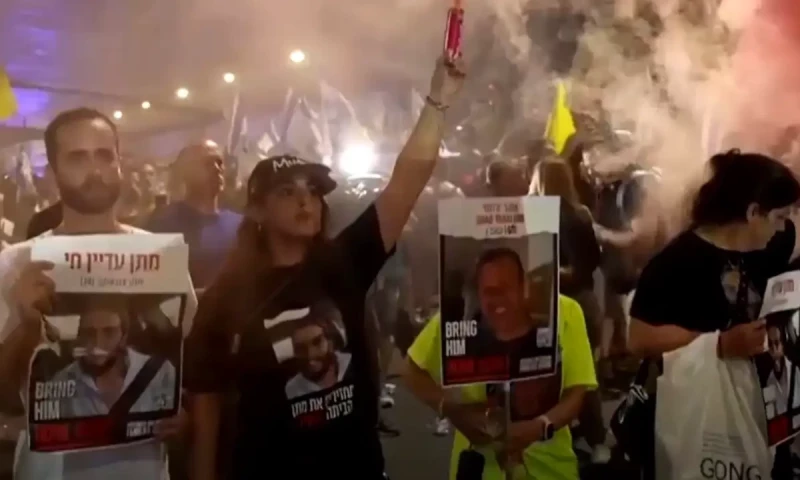 Israel erupts in protests as six hostages found dead in Gaza