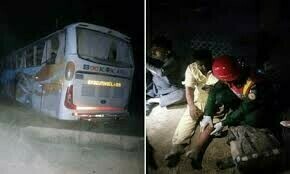 Floodwaters cause vehicle to overturn near Muslim Bagh, claiming two lives