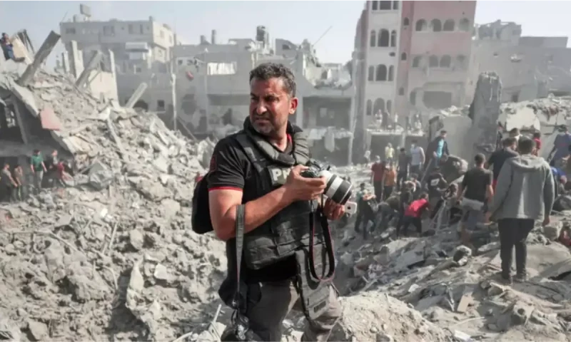 AFP photographer wins top prize for Gaza coverage