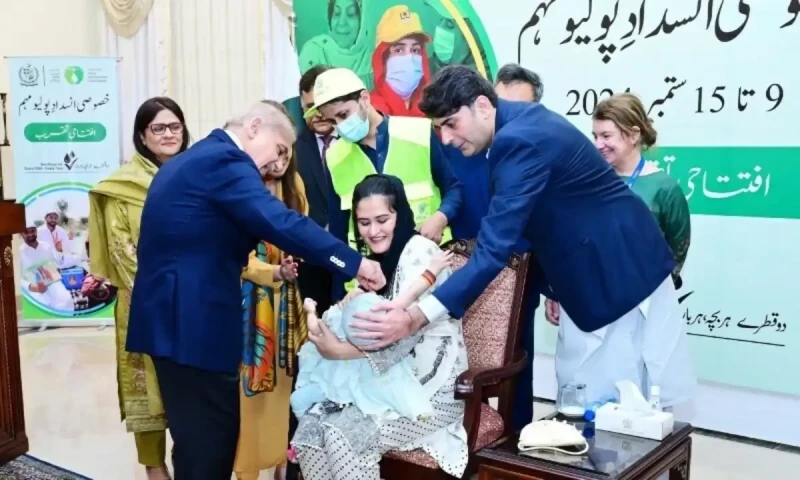 Pakistan to begin countrywide polio eradication campaign today