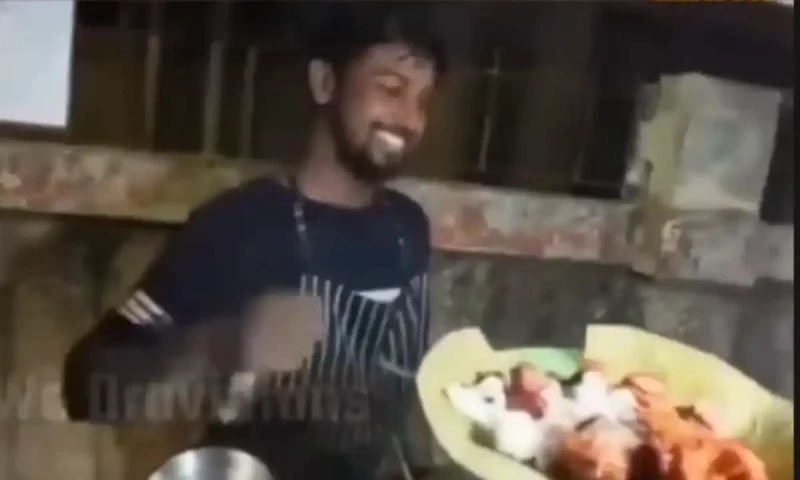 Indian PhD student goes viral for operating street food cart