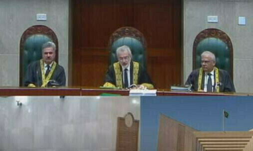 SC decisions used to be apparent by bench formation, CJP Isa says