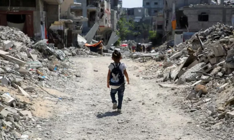 Gaza schools remain closed, leaving a generation in limbo