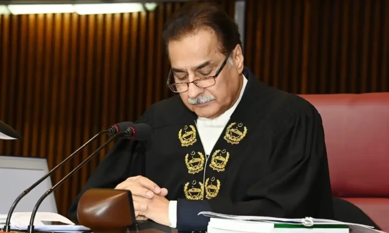 NA speaker contemplates future amid criticism over arrests from Parliament