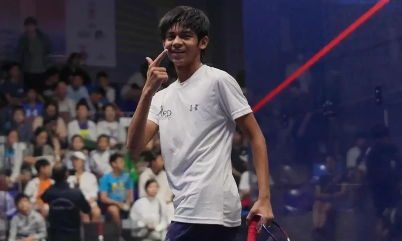Pakistan&rsquo;s Huzaifa Shahid wins Junior Squash Championship in Japan