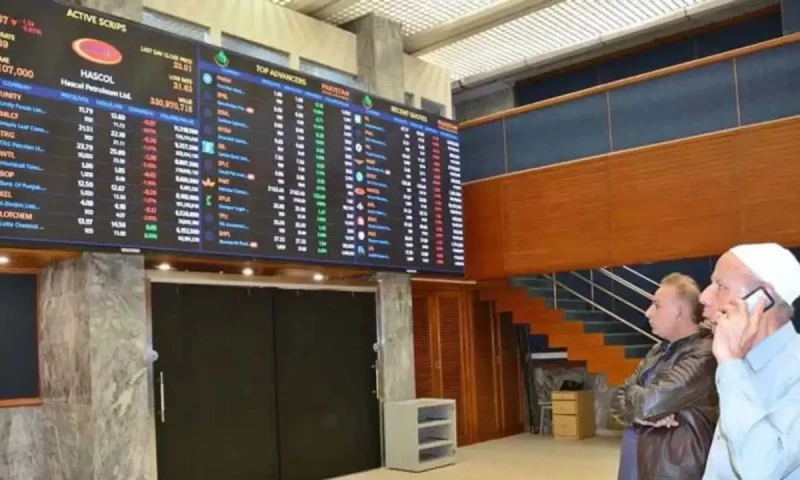 PSX sees significant surge as KSE-100 index jumps by nearly 800 points