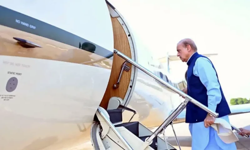 PM Shehbaz leaves for New York to attend UNGA session