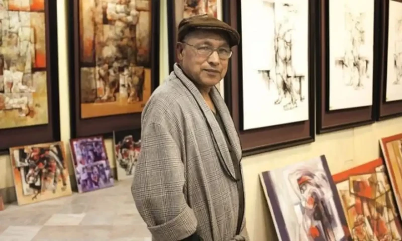 Artist Mansoor Rahi&rsquo;s wife accuses son of stealing paintings worth over Rs1b