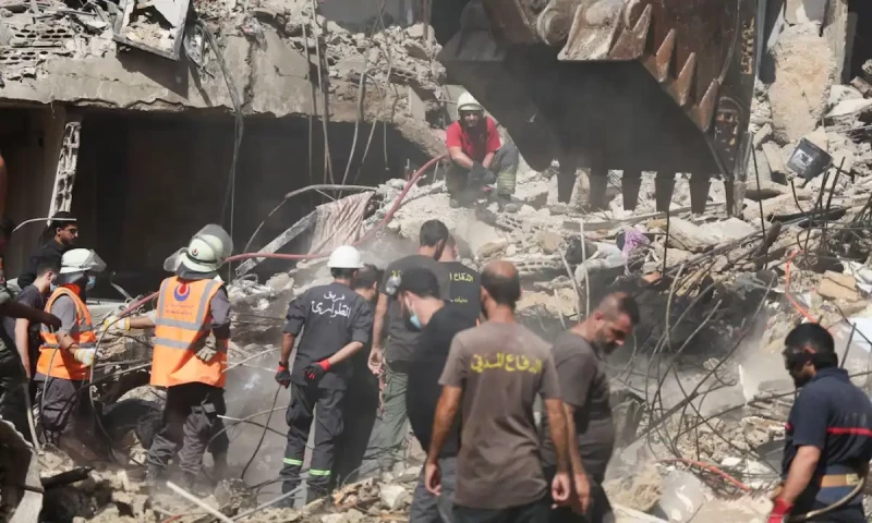 Israel&rsquo;s strike on Beirut killed 37, Lebanon says