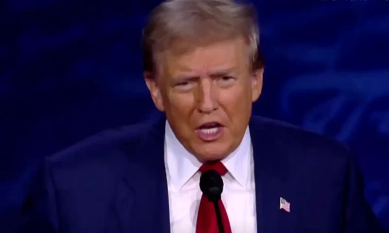 Trump declares he won&rsquo;t run again if he loses November 5 election