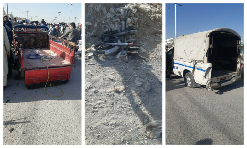 Police mobile targeted in Quetta explosion, 12 injured