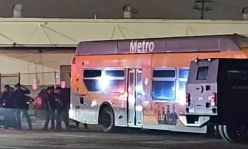 Bus hijacking incident leaves one person dead in Los Angeles