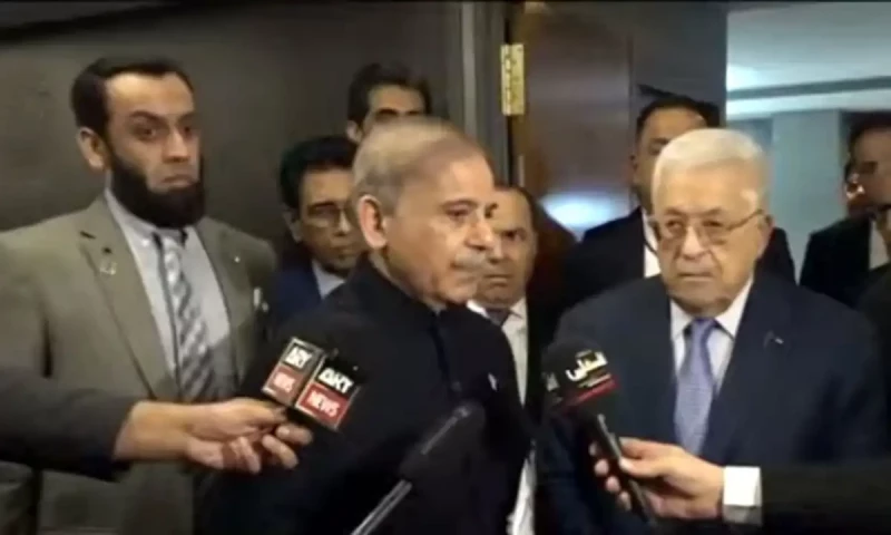Shehbaz Sharif, Mahmoud Abbas call for immediate ceasefire, support in Palestine