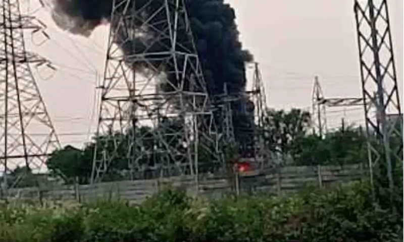 Fire breaks out at Tarbela Ghazi grid station