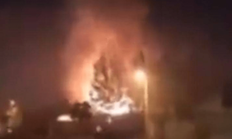 Fire in Karachi&rsquo;s Kharadar brought under control