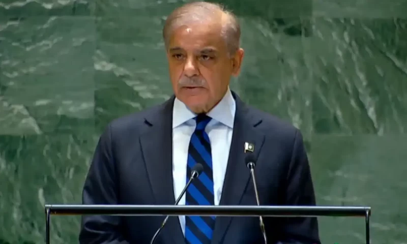India must revoke August 5, 2019 actions, says PM Shehbaz at UNGA