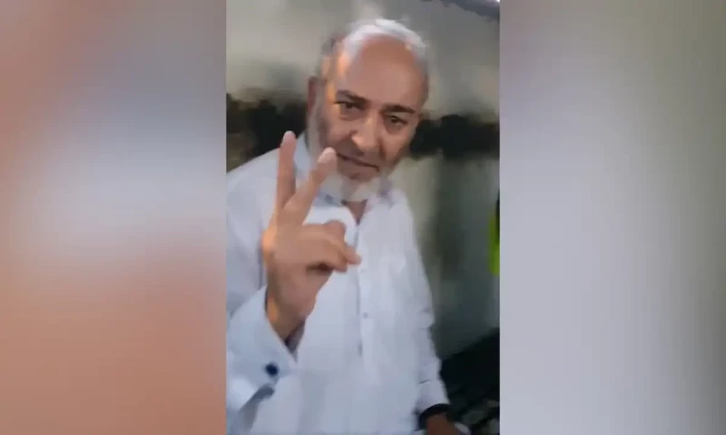 Ex-senator Mushtaq Ahmed, wife among 10 arrested during pro-Palestine protest