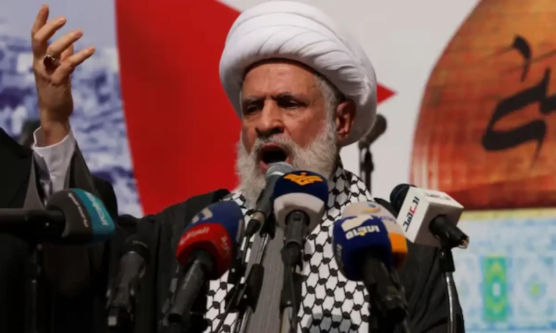 Hezbollah deputy leader vows readiness to counter Israeli ground invasion