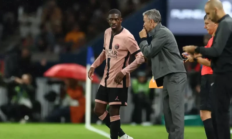 PSG&rsquo;s Dembele axed for Arsenal clash over disciplinary reasons: Luis Enrique
