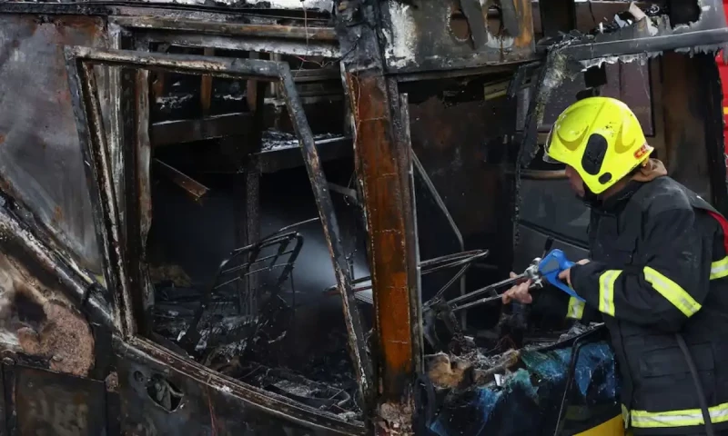 School bus fire in Thailand leaves at least 25 dead, including children