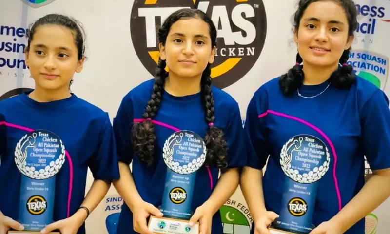 The three Pakistani sisters taking the squash world by storm