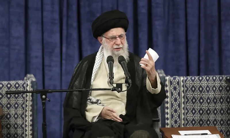 US, EU &lsquo;must get out&rsquo; for regional peace: Khamenei