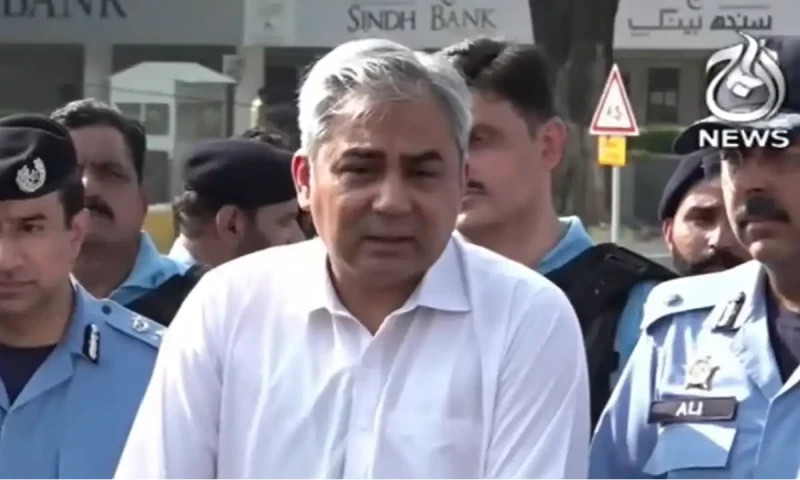 Naqvi once again calls on PTI to postpone protest