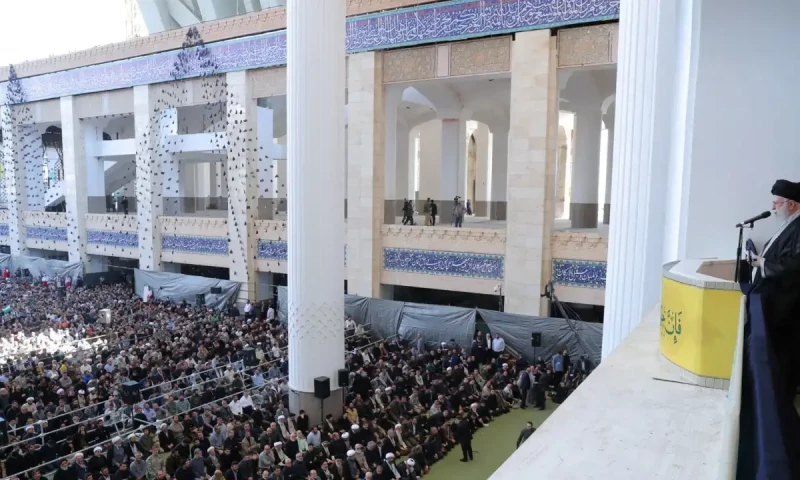 Ayatollah Khamenei calls missile attack on Israel &lsquo;legitimate&rsquo; in rare sermon