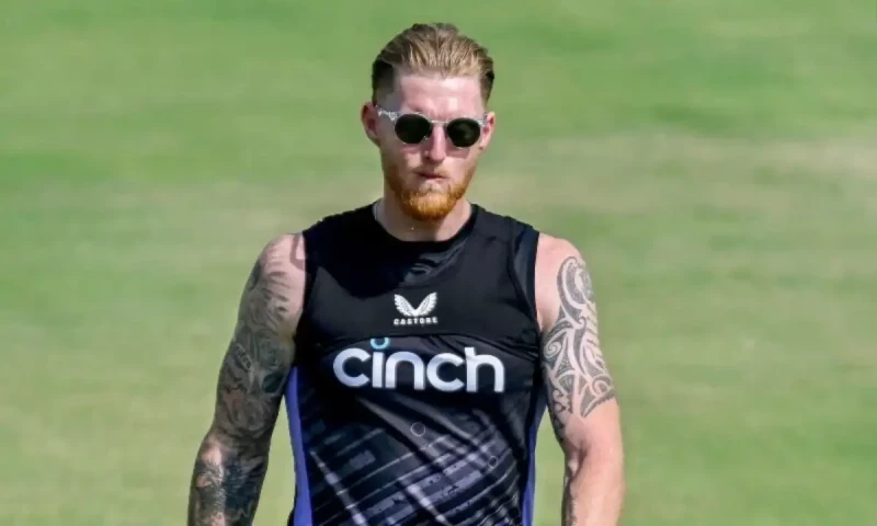Ben Stokes ruled out of first Test against Pakistan